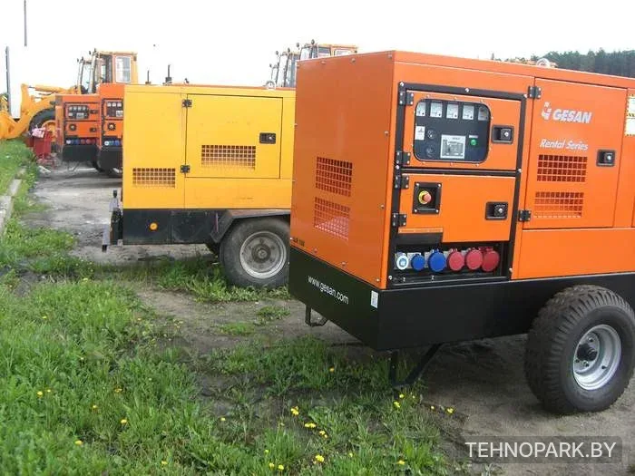 Прокат дизельных электростанций Gesan (20–300 кВт) для жилых зон