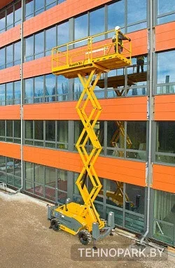 Аренда вседорожного дизельного подъемника Haulotte Compact 10DX