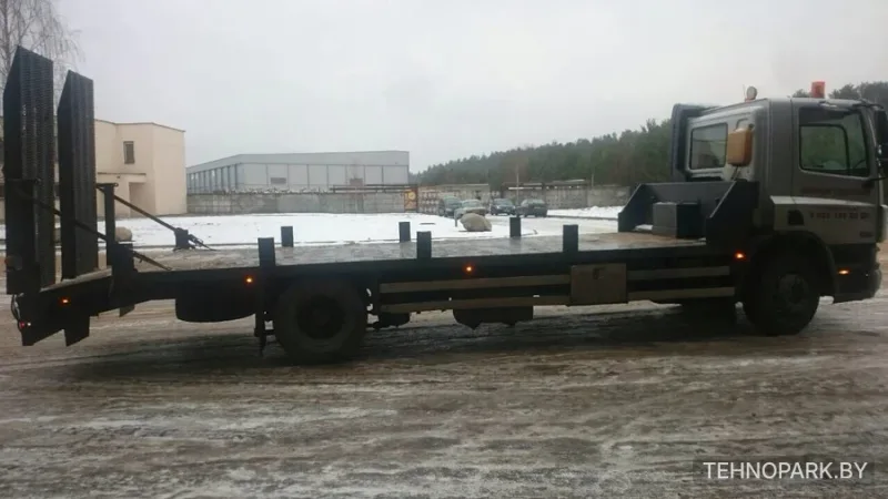 Аренда спецэвакуатора DAF CF75 для строительной и сельхозтехники (до 11 т)