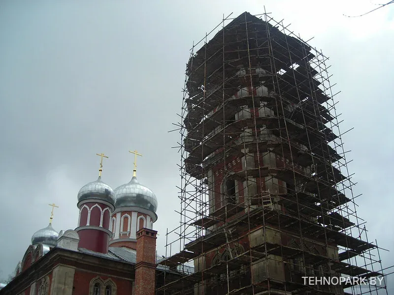 Аренда тяжелых хомутовых ЛСПХ-40 и чашечных лесов в Минске