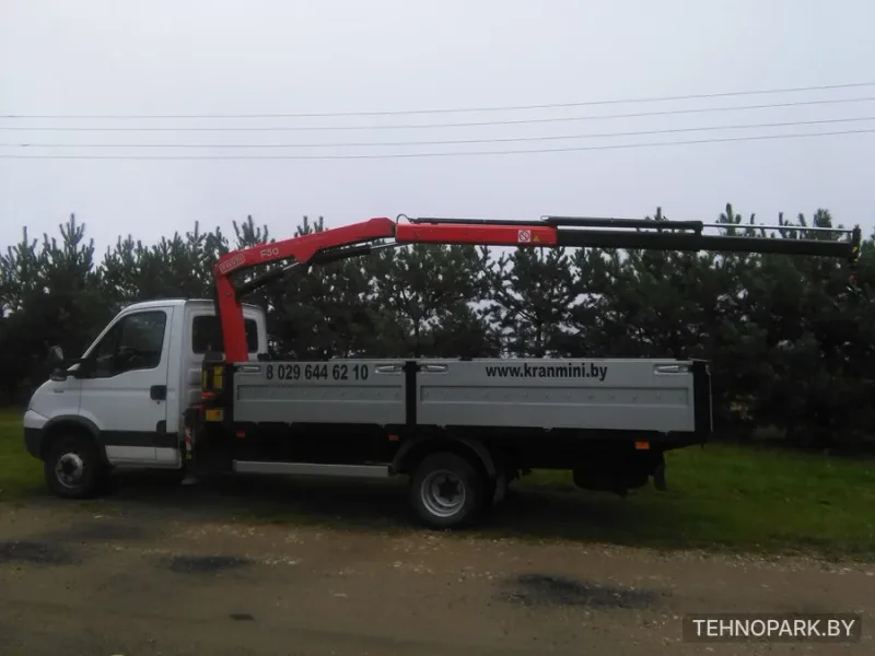 Аренда мини-манипуляторов на базе Iveco (3.5 т) и Mercedes (5 т) со стрелой до 10 м