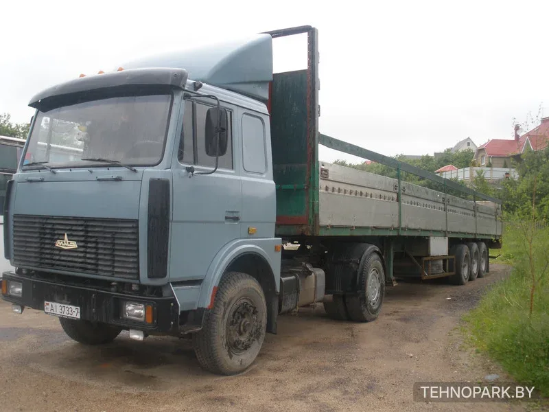 Грузоперевозки длинномером МАЗ-54323 с полуприцепом (до 20 тонн) по РБ