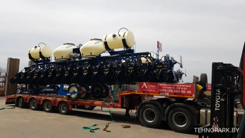 Аренда раздвижного трала MAX TRAILER 60 т (до 15.3 м) на тягаче Scania S500 по СНГ и ЕС