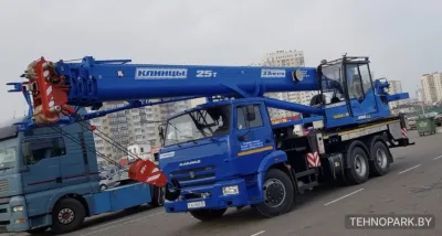 Аренда автокрана КС 55713-1К-4В Клинцы, г/п 25 тонн, 33 метра + 9 метров гусек работаем с НДС