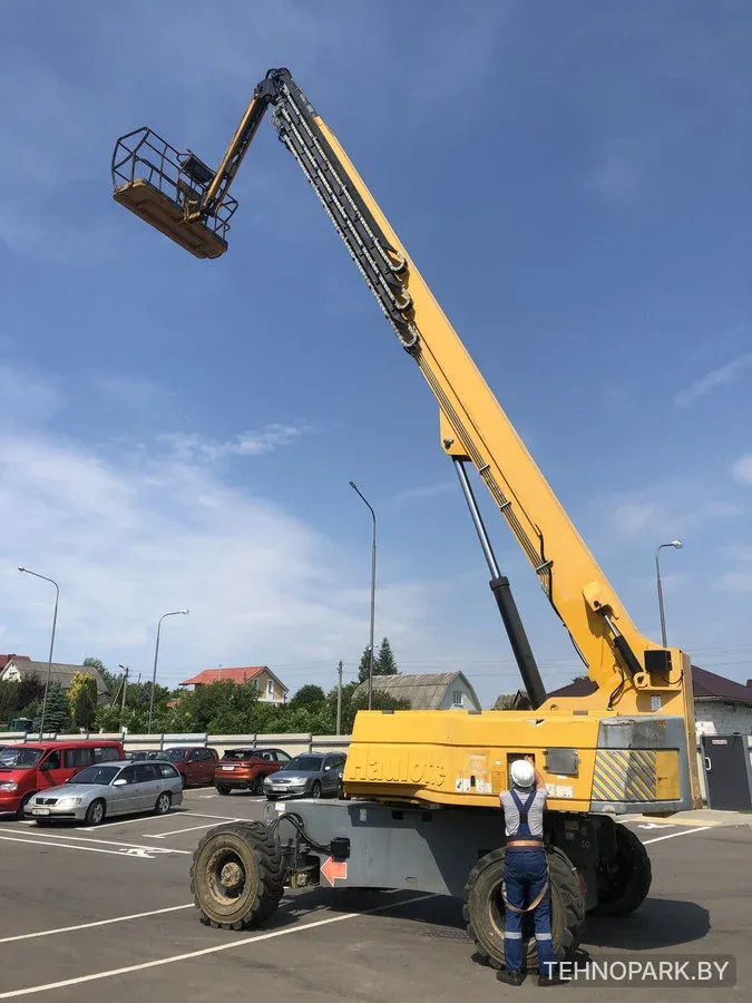 Аренда телескопических дизельных подъемников Haulotte (14-43 м)